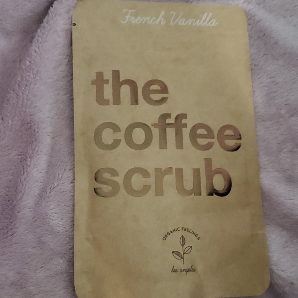 The coffee scrub